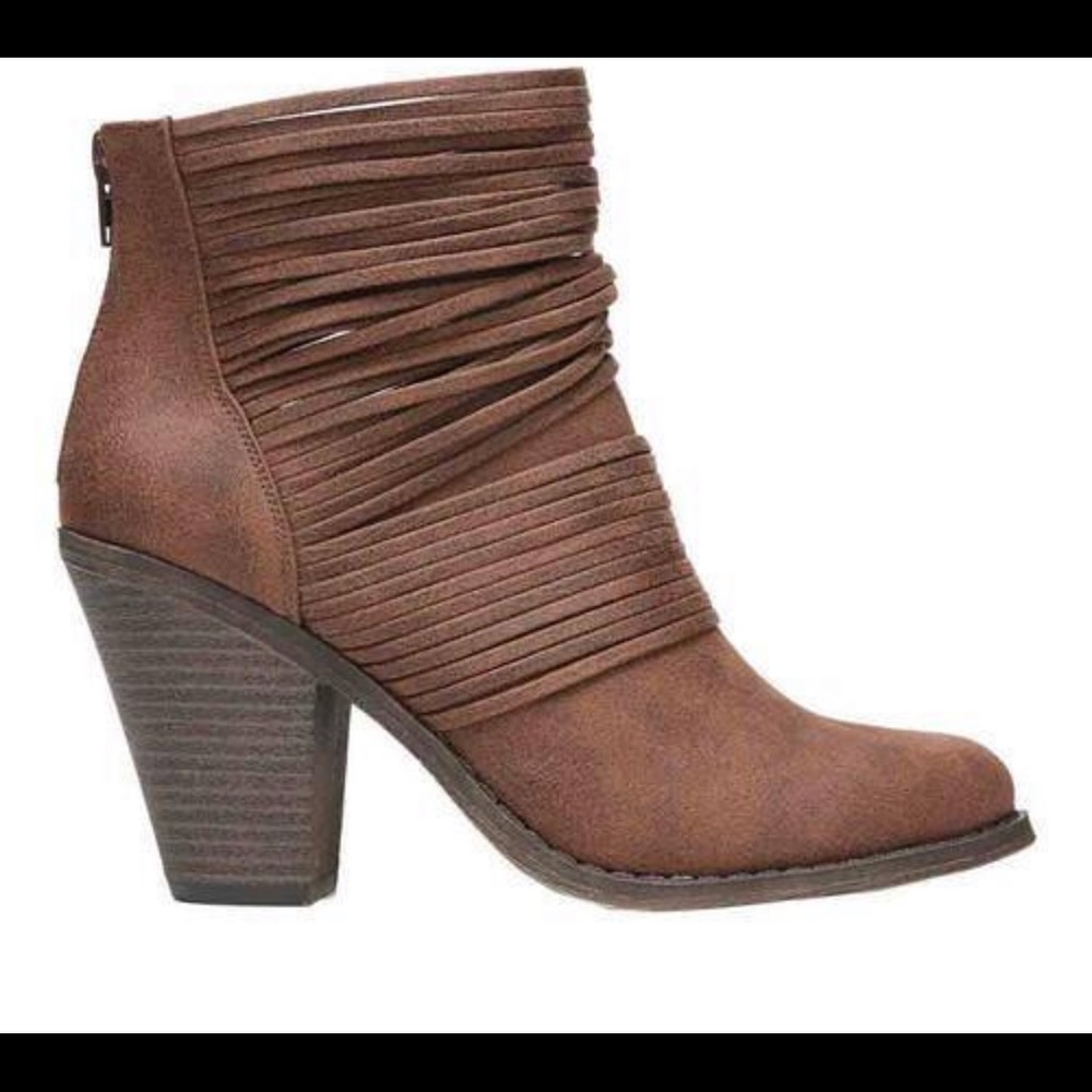 Fergalicious Wicket Booties Color Cognac *NEW*